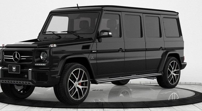 Като кралете: Бронирана лимузина на базата на Mercedes-AMG G63 (СНИМКИ/ВИДЕО)