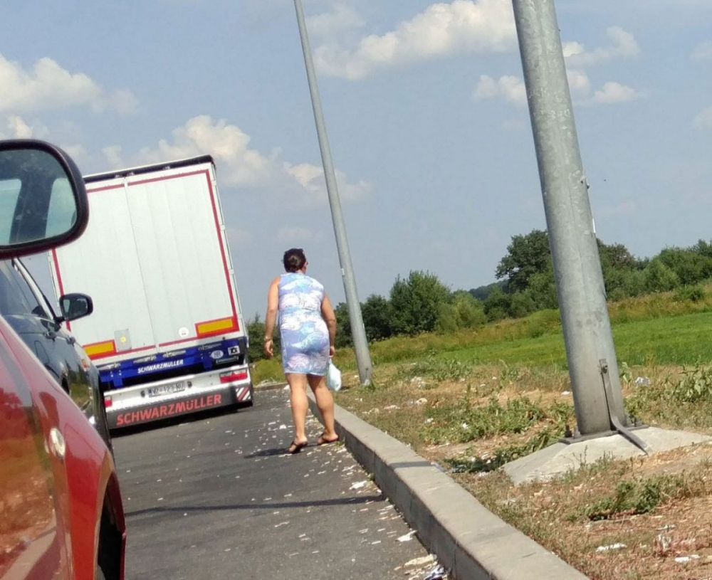 Изловиха бременната щерка на Виктор Орбан да върши голяма простотия на бензиностанция в Хърватия (СНИМКИ)
