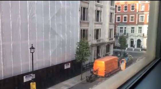 Взривове край централата на BBC в Лондон (СНИМКА/ВИДЕО)