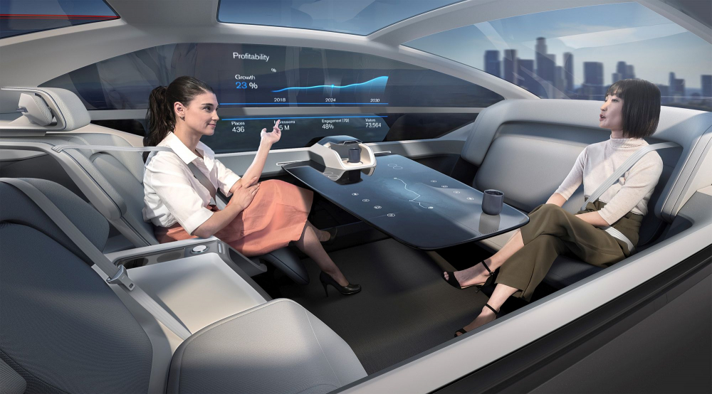 Volvo представя нова концепция за автономност 360c (СНИМКИ/ВИДЕО)