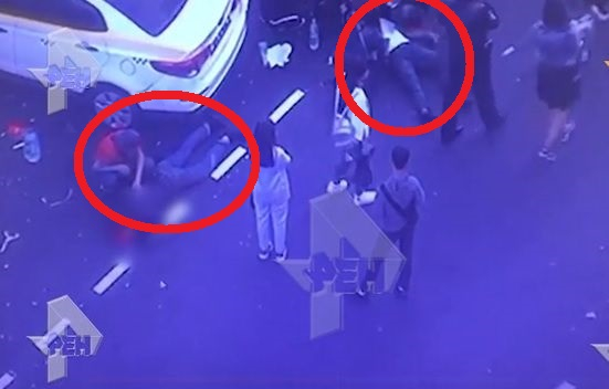 Ужас в Москва! Киргизец се обиди смъртно след кавга и вкара колата си в кафене, има загинал (ВИДЕО)