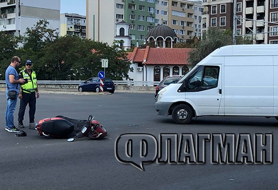 Стана ясно кой е бургаският моторист, който се потроши след зверски сблъсък с микробус