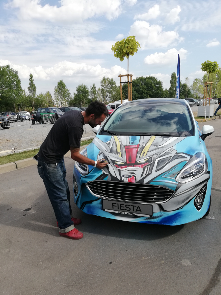 Манга и аниме герои украсиха Ford Fiesta по време на Aniventure Comic Con (СНИМКИ/ВИДЕО)