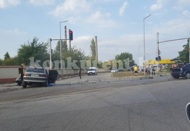 Жестока катастрофа на метри от бензиностанция край Монтана (СНИМКИ)