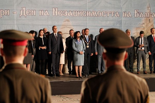 Цвета Караянчева със силни думи от "Царевец": Свободата не е трофей, свободата е отпор срещу булото на забравата!