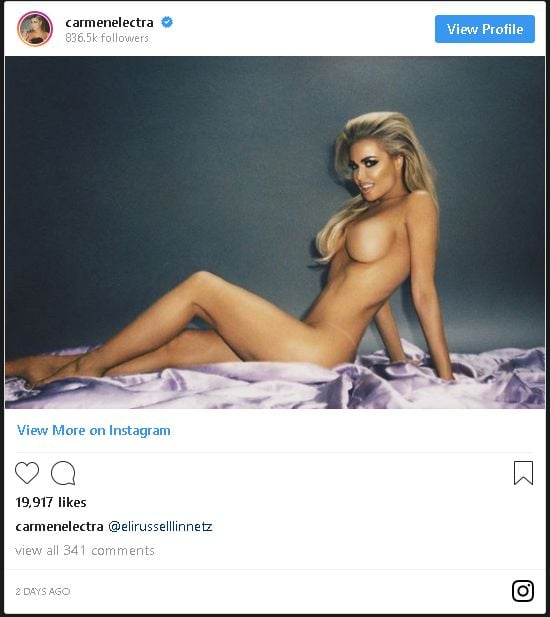 Каква жена на 46?! Кармен Електра лъсна чисто гола в спираща дъха фотосесия (СНИМКИ 18+)