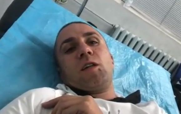 Пребитият репортер на Господарите с първи думи от болничната стая след бруталното нападение (ВИДЕО)