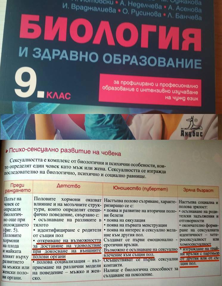 Скандално! Джендър-учебник за 9 клас одобрен от МОН