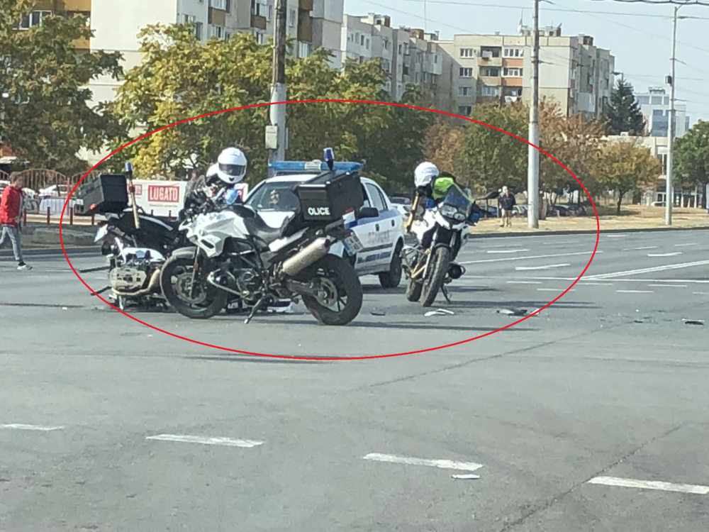 Първи СНИМКИ от мелето с ранен полицай, станало в София