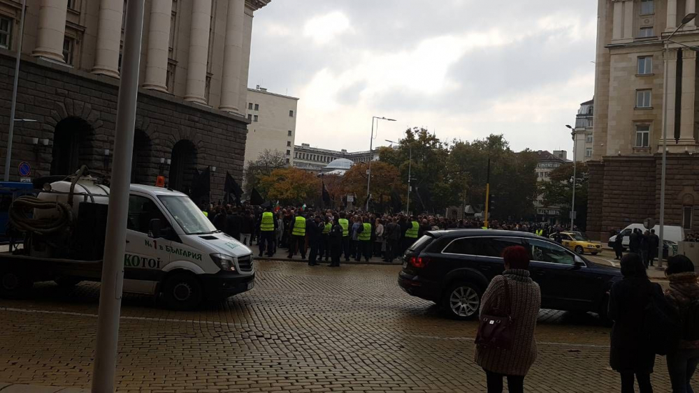  Голям смях! Сто човека протестират пред МС