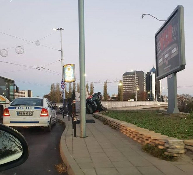 Какво е направил този джигит, че да сътвори такова зрелище на пъпа на Пловдив? (СНИМКИ)
