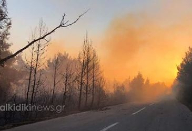 На Халкидики е страшно, в Ситония обявиха извънредно положение (ВИДЕО)