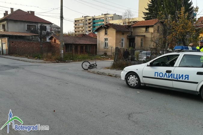 Шофьор прати малко момче в болницата (СНИМКИ)