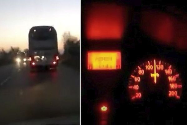 Пореден джигит на пътя вбеси социалните мрежи! Нагъл шофьор на рейс шпори и изпреварва със 130 км/ч (ВИДЕО)