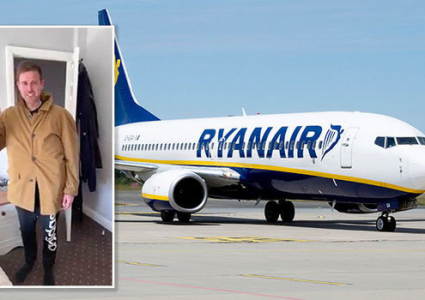 Пътник на "Райънеър" намери хитър начин да спести от ръчен багаж (СНИМКИ)