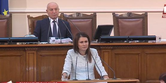 Депутатка на Воля обърна парламента в театър