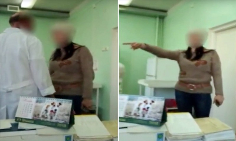 Бясна жена напада лекари, те я снимат (ВИДЕО)