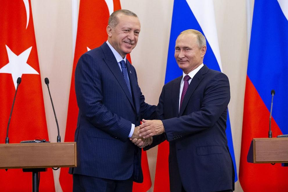Ердоган проведе важни разговори с Путин и Порошенко
