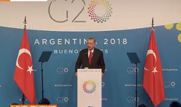 Ердоган обясни пред Г-20 какво следва след убийството на Хашоги (ВИДЕО)