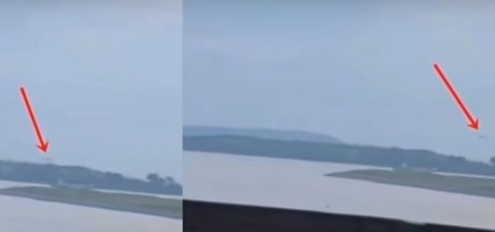 Мистерия в небето над Ирландия! Над най-големият затвор заснеха... (ВИДЕО)