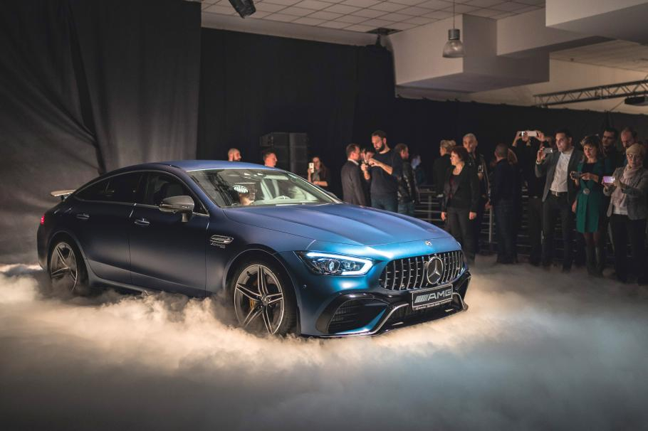 Най-бързото купе с 4 врати Mercedes-AMG GT 4-Door Coupe вече е в София (СНИМКИ/ВИДЕО)