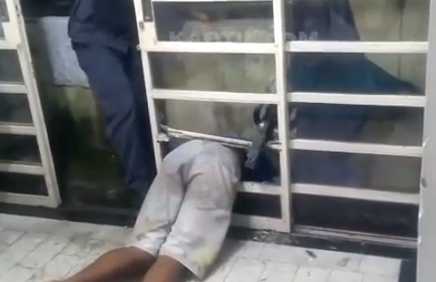 Пиян разбойник попадна в доста неловка ситуация по време на престъпление (ВИДЕО)