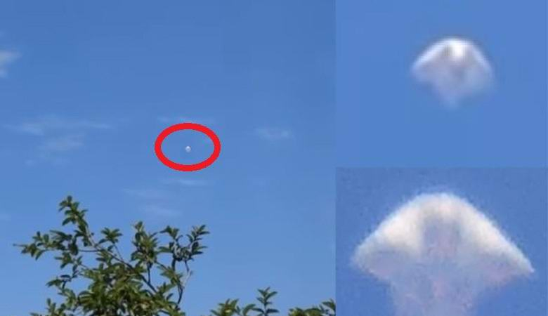 Мистериозна бяла аномалия бе заснета в небето над Бразилия (ВИДЕО)