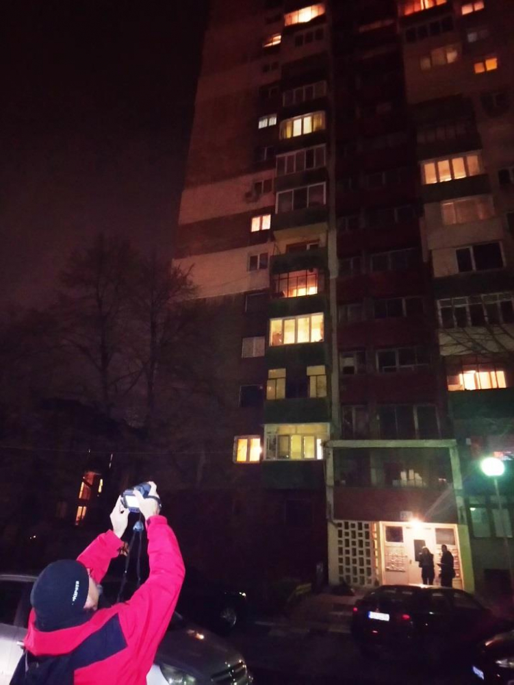С термовизионна камера Топлофикация София направи обследване на блок за течове на топлоенергия  