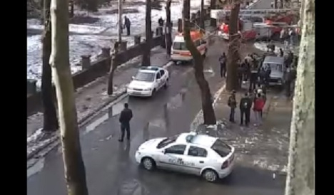 Драматични подробности от пожара в кърджалийското училище (ВИДЕО)