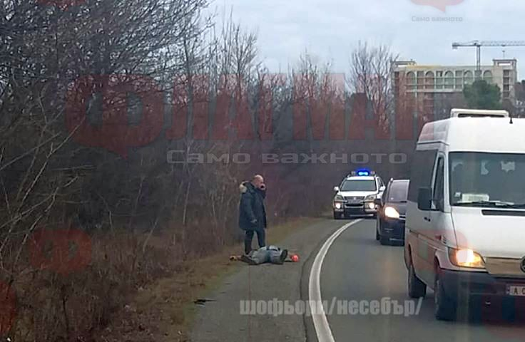 Очевидци: Тръпки ни побиха, когато днес край Поморие припадна от глад мъж, тръгнал да си търси работа! 