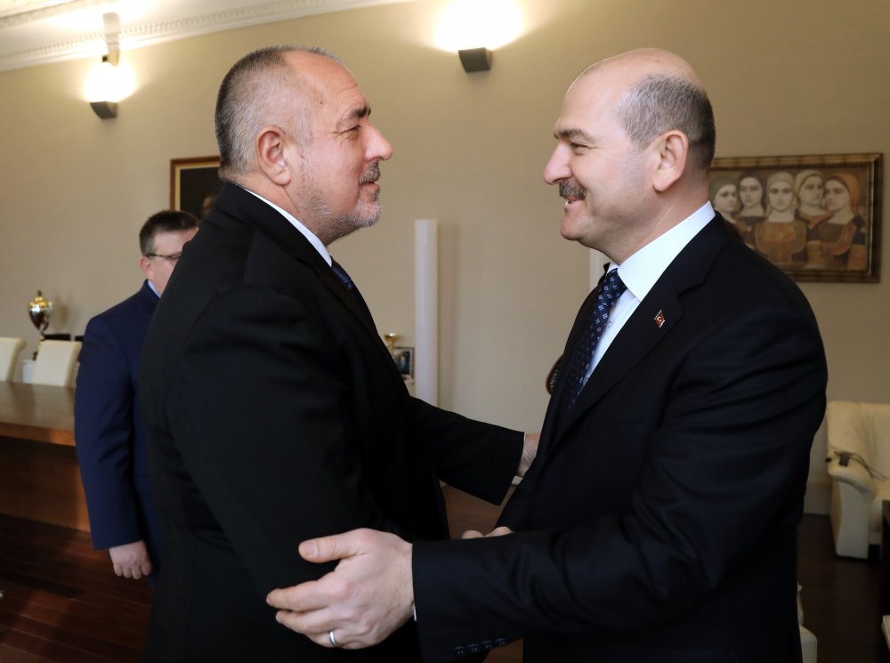 Борисов проведе важна среща с турския вътрешен министър 