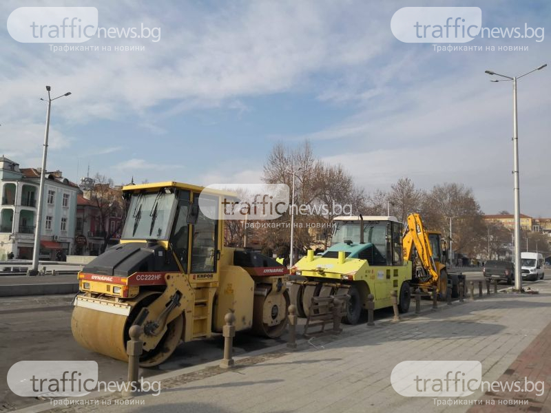 След откриването на Пловдив 2019: Новите плочки по булеварда вече са изпочупени (СНИМКИ)