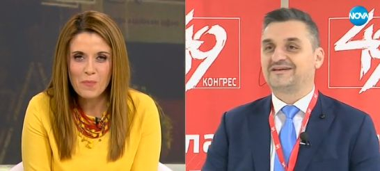 Кирил Добрев подхвана Мира Иванова с шеги и закачки, водещата си го върна с тежък виц за Цветанов и Станишев!(СНИМКИ/ВИДЕО)