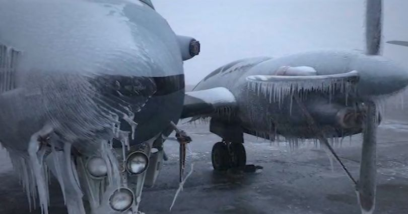 Леден апокалипсис в Румъния (СНИМКИ)