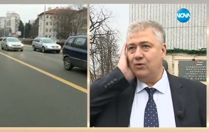 Шефът на "Пирогов" видял отблизо страшната катастрофа на бул."България" 