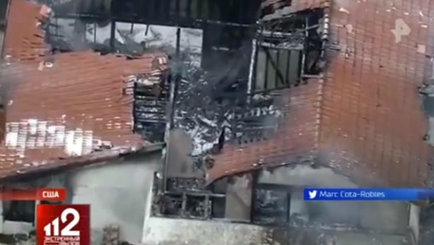 Шокиращо ВИДЕО от ужаса в Калифорния: Самолет буквално разрязал къща на две, броят на жертвите расте!