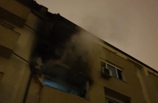 Само в БЛИЦ! Страшни СНИМКИ от среднощния инцидент в столичния ж.к. "Надежда" 2