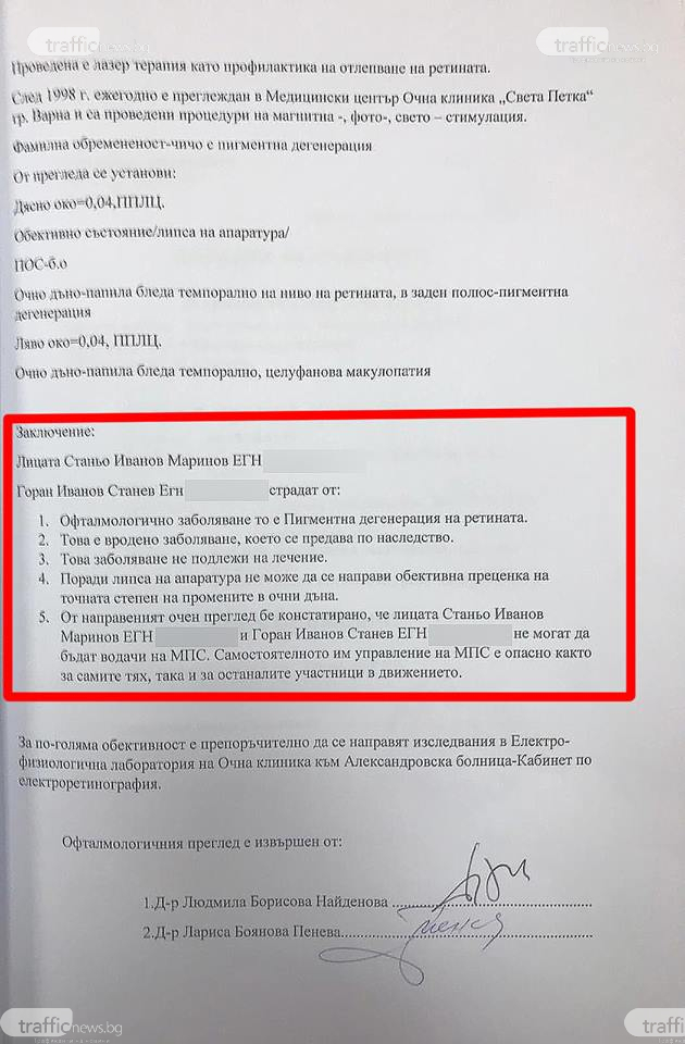 Скандални ДОКУМЕНТИ: Показаха експертизата за кокоша слепота на ромски милионери Горан и Станьо 