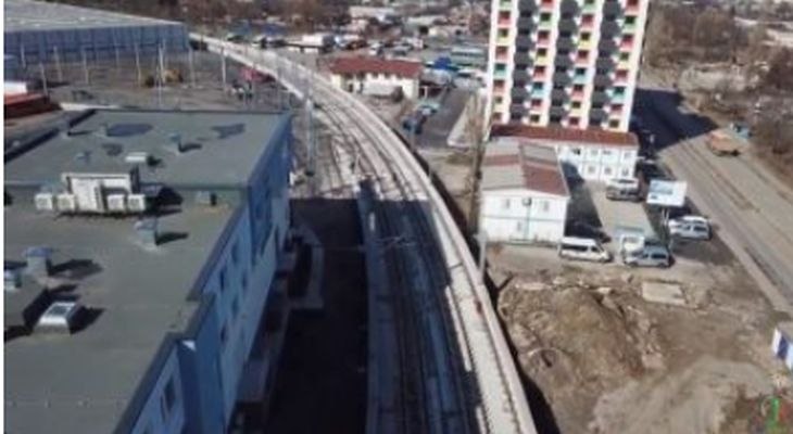 Вижте от птичи поглед изграждането на депо „Земляне“от третия лъч на метрото (ВИДЕО)