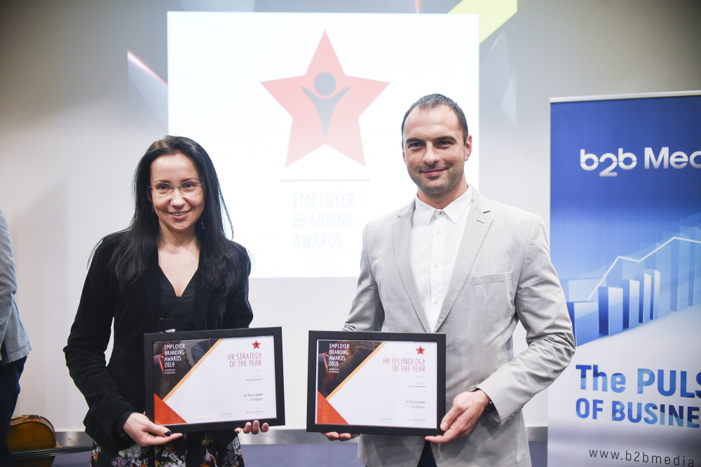 A1 с две отличия от престижните Employer Branding Awards 2019