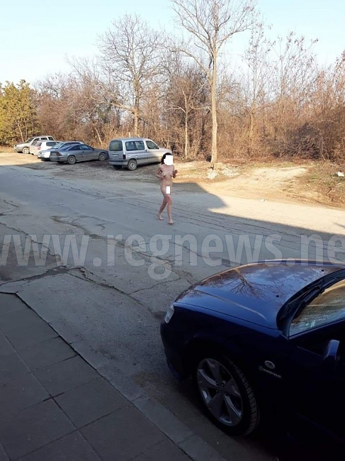 Чисто гола бегачка шокира горнооряховчани (СНИМКА 18+)