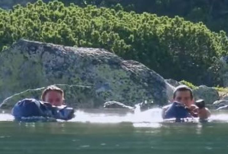 Нахалство! Звездата на Discovery Беър Грилс гази нагло закона в Рила (ВИДЕО)