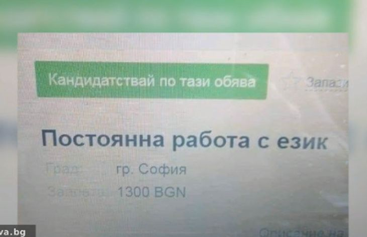 Тази палава обява за работа шашна Аделина Радева и Виктор Николаев, не бяха виждали такова нещо (СНИМКИ)