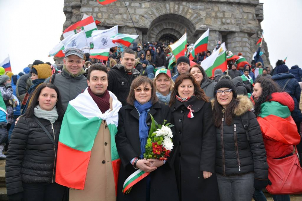 Нинова с пламенни думи за Трети март (СНИМКИ)