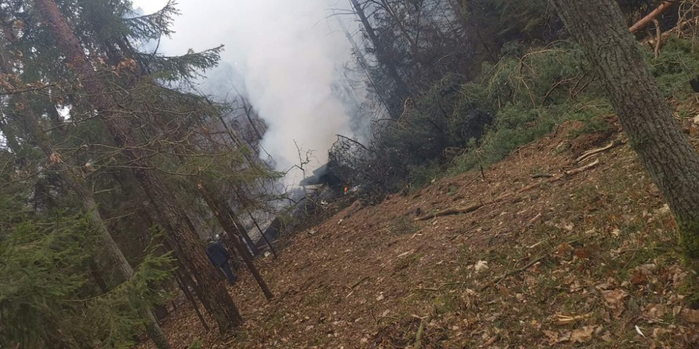 Уникално ВИДЕО от спасяването на пилота на  МиГ-29, който се разби в Полша (СНИМКИ)