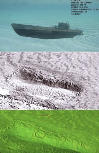 Блогър откри подводница на Хитлер сред ледовете на Антарктида (ВИДЕО)
