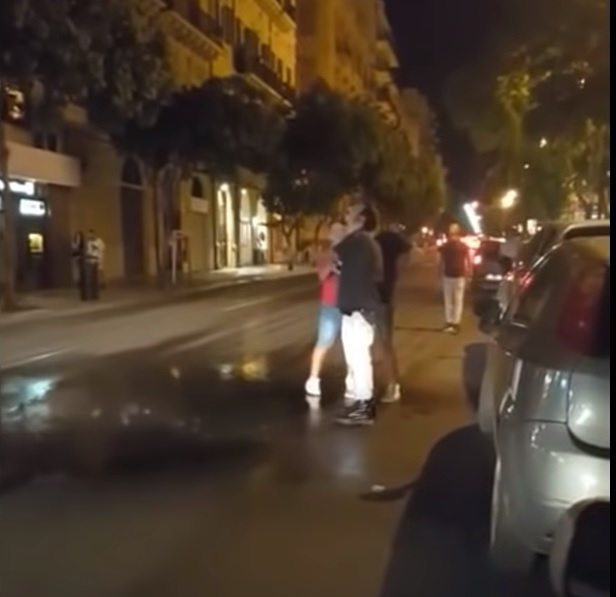 Тайнствен дъжд се изля върху няколко квадрата от път в Италия (ВИДЕО)