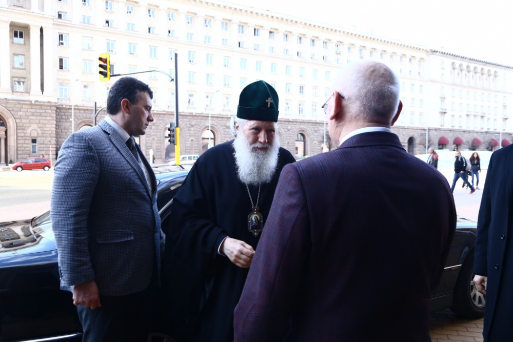 Патриарх, мюфтия и Борисов заедно в Министерски съвет (СНИМКИ)