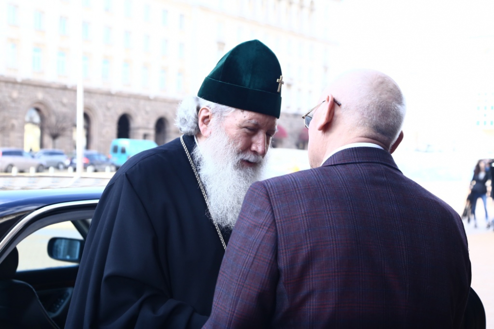 Патриарх, мюфтия и Борисов заедно в Министерски съвет (СНИМКИ)