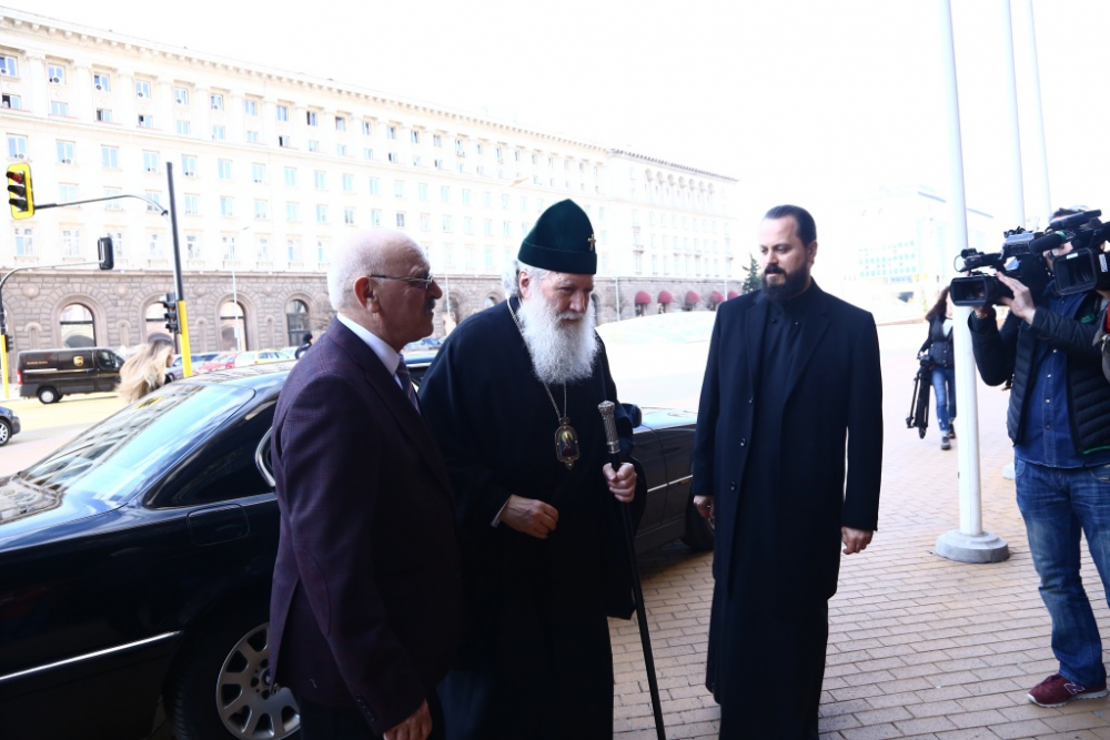 Патриарх, мюфтия и Борисов заедно в Министерски съвет (СНИМКИ)
